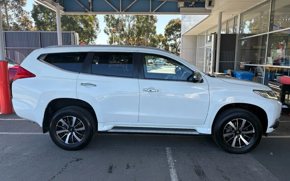 2018 Mitsubishi Pajero Sport QE MY18 GLS White 8 Speed Sports Automatic Wagon