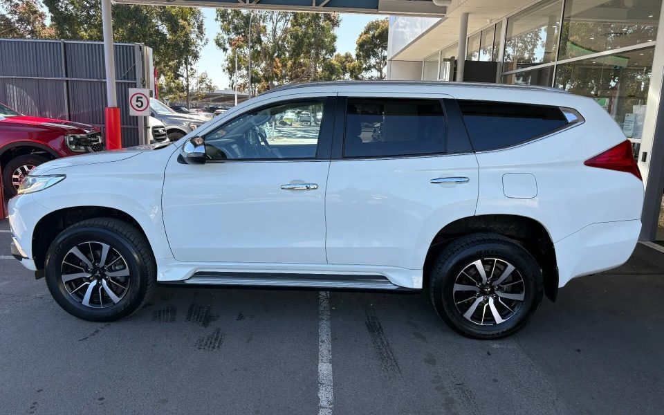 2018 Mitsubishi Pajero Sport QE MY18 GLS White 8 Speed Sports Automatic Wagon