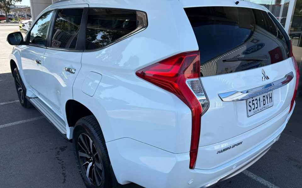 2018 Mitsubishi Pajero Sport QE MY18 GLS White 8 Speed Sports Automatic Wagon