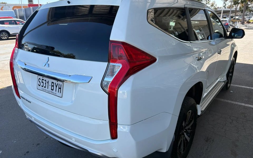 2018 Mitsubishi Pajero Sport QE MY18 GLS White 8 Speed Sports Automatic Wagon