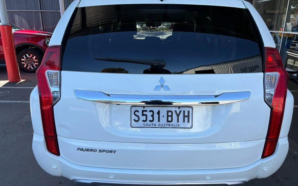 2018 Mitsubishi Pajero Sport QE MY18 GLS White 8 Speed Sports Automatic Wagon