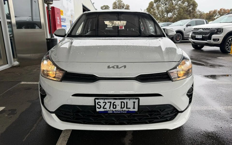 2023 Kia Rio YB MY23 S White 6 Speed Automatic Hatchback
