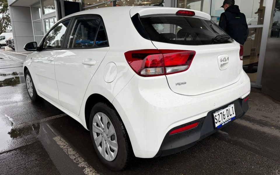 2023 Kia Rio YB MY23 S White 6 Speed Automatic Hatchback