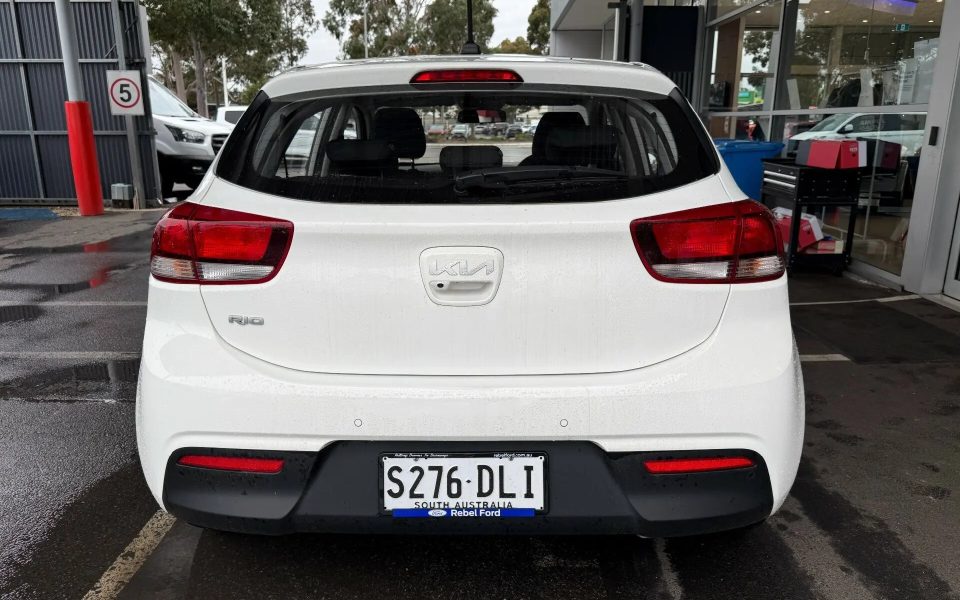2023 Kia Rio YB MY23 S White 6 Speed Automatic Hatchback