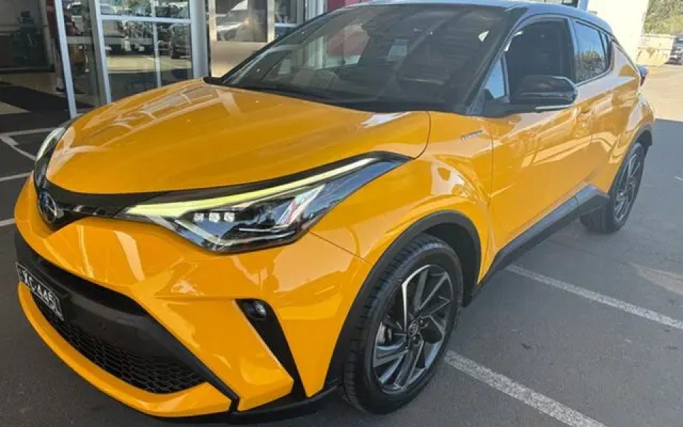 2022 Toyota C-HR NGX50R Koba S-CVT AWD Yellow 7 Speed Constant Variable Wagon