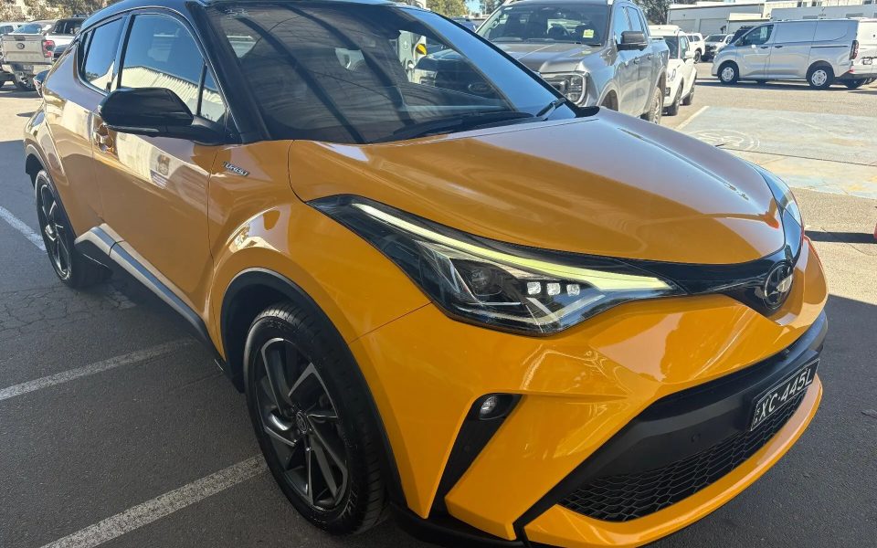 2022 Toyota C-HR NGX50R Koba S-CVT AWD Yellow 7 Speed Constant Variable Wagon