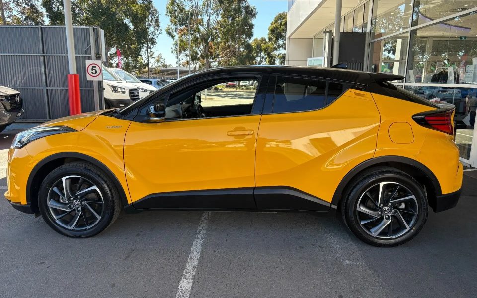 2022 Toyota C-HR NGX50R Koba S-CVT AWD Yellow 7 Speed Constant Variable Wagon