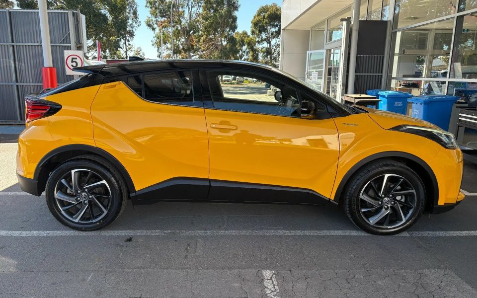 2022 Toyota C-HR NGX50R Koba S-CVT AWD Yellow 7 Speed Constant Variable Wagon
