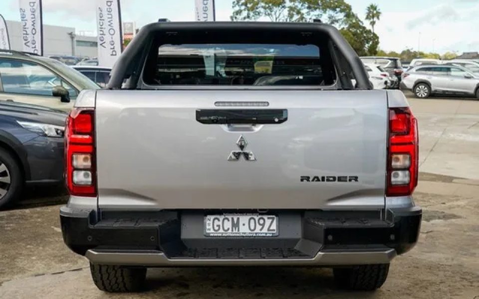 2026 Mitsubishi Triton MV MY26 Raider Pick-up Double Cab 4X4 Blade Silver 6 Speed Sports Automatic