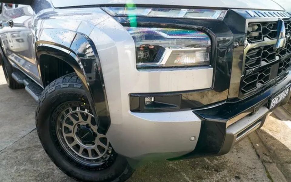 2026 Mitsubishi Triton MV MY26 Raider Pick-up Double Cab 4X4 Blade Silver 6 Speed Sports Automatic