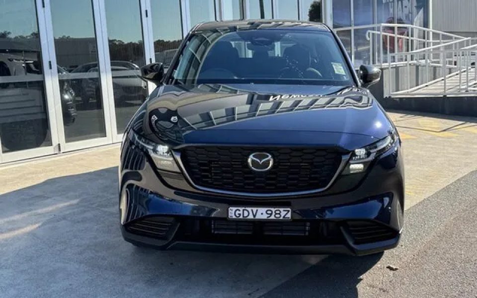 2026 Mazda CX-5 KM0HA0 G25 SKYACTIV-Drive i-ACTIV AWD Pure Navy Blue 6 Speed Sports Automatic Wagon