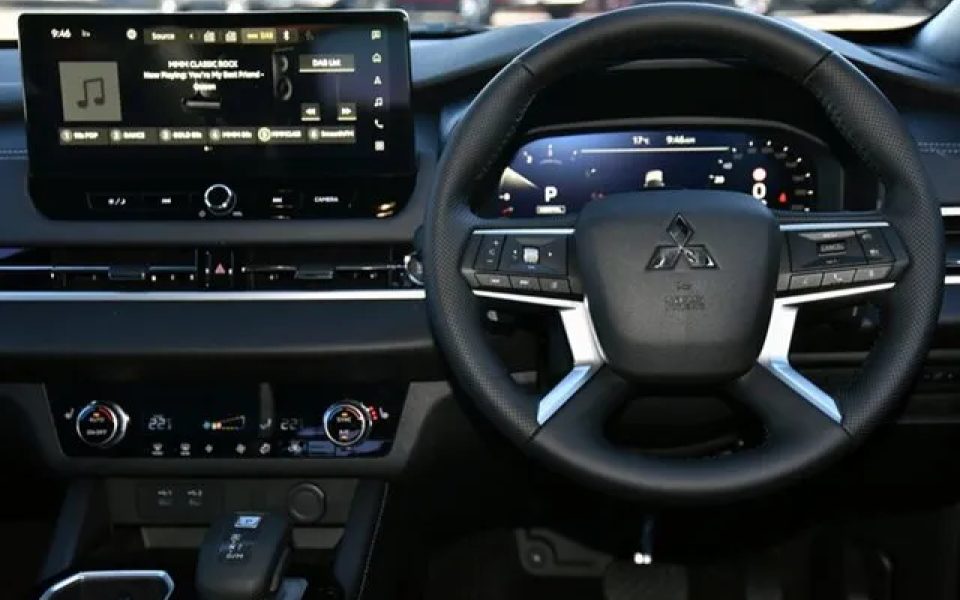 2026 Mitsubishi Outlander ZM MY26 Black Edition 2WD Red Diamond 8 Speed Constant Variable Wagon