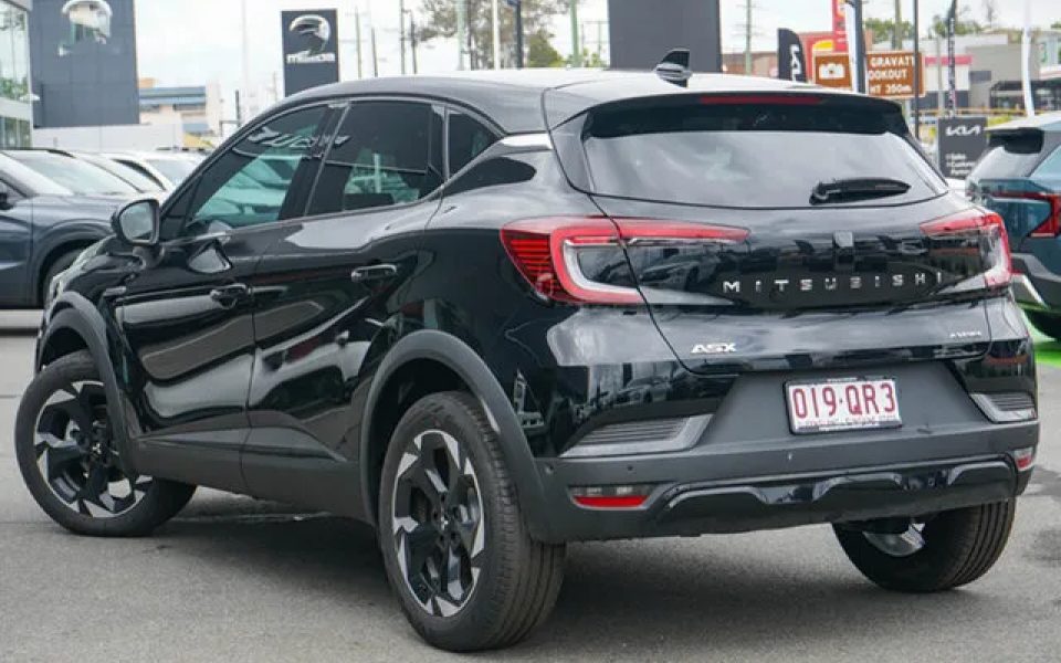 2025 Mitsubishi ASX XE 25MY Aspire DCT Onyx Black 7 Speed Sports Automatic Dual Clutch Wagon