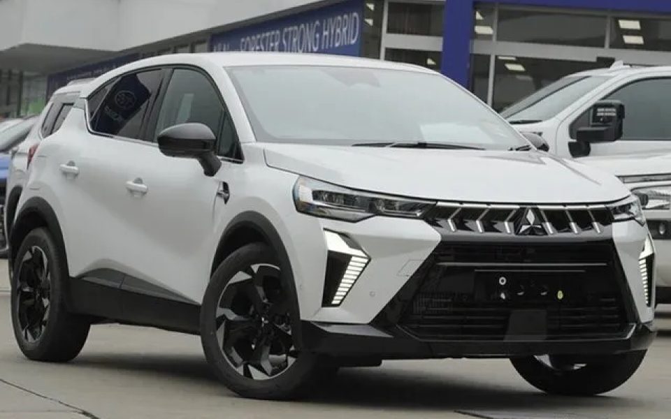 2025 Mitsubishi ASX XE 25MY Aspire DCT Crystal White 7 Speed Sports Automatic Dual Clutch Wagon
