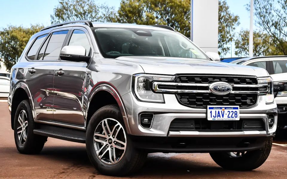 2025 Ford Everest UB 2025.50MY Trend FullTime 4WD DR Aluminium 10 Speed Sports Automatic SUV