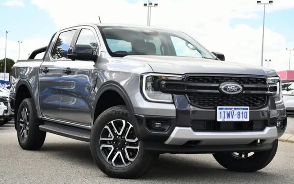 2025 Ford Ranger PY 2025.25MY Sport Aluminium 10 Speed Sports Automatic Dual Cab