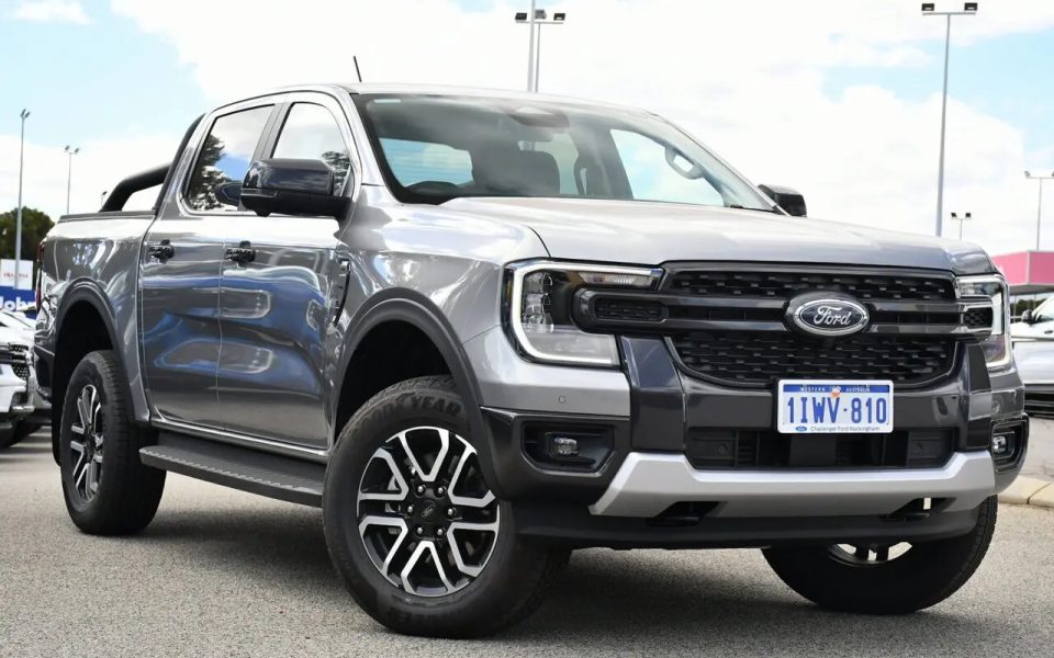 2025 Ford Ranger PY 2025.25MY Sport Aluminium 10 Speed Sports Automatic Dual Cab