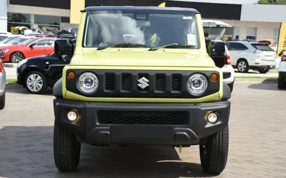 2025 Suzuki Jimny JB74 GLX Kinetic Yellow & Black 4 Speed Automatic Hardtop