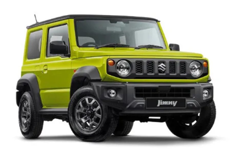 2026 Suzuki Jimny JB74 Kinetic Yellow & Black 4 Speed Automatic Hardtop