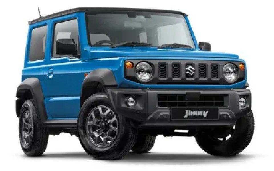 2026 Suzuki Jimny JB74 Brisk Blue & Bluish Black 5 Speed Manual Hardtop