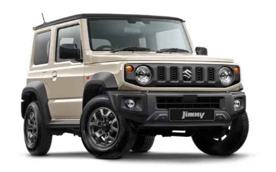 2026 Suzuki Jimny JB74 Chiffon Ivory-Bluish Black 4 Speed Automatic Hardtop