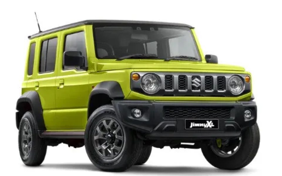 2026 Suzuki Jimny JC74 XL Kinetic Yellow & Bluish Black 4 Speed Automatic Wagon