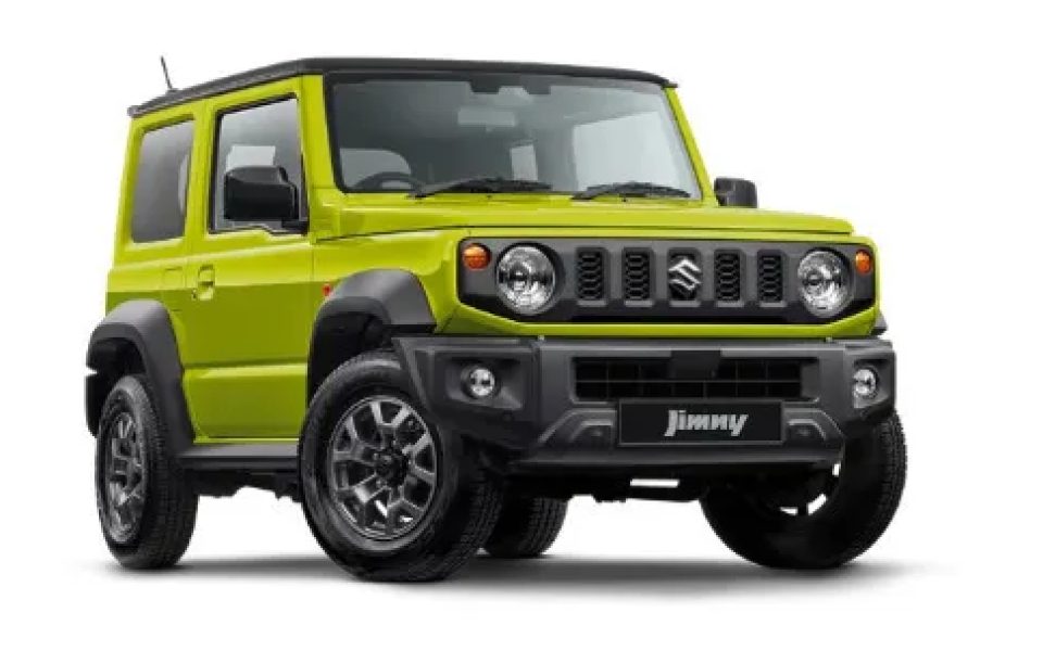 2026 Suzuki Jimny JB74 Kinetic Yellow & Black 4 Speed Automatic Hardtop