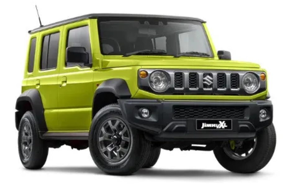 2026 Suzuki Jimny JC74 XL Kinetic Yellow & Bluish Black 4 Speed Automatic Wagon
