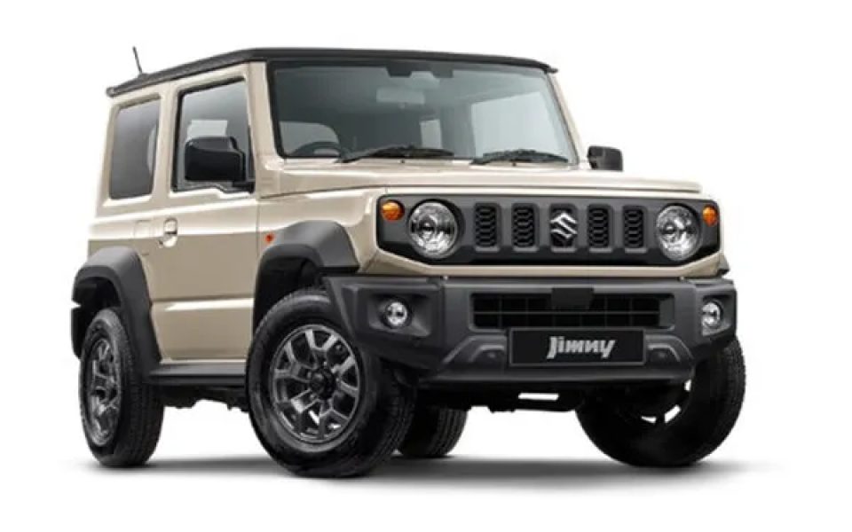 2026 Suzuki Jimny JB74 Chiffon Ivory-Bluish Black 4 Speed Automatic Hardtop