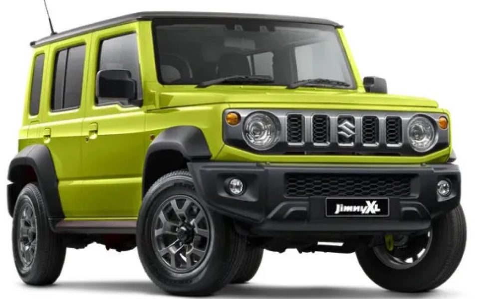 2026 Suzuki Jimny JC74 XL Kinetic Yellow & Bluish Black 4 Speed Automatic Wagon