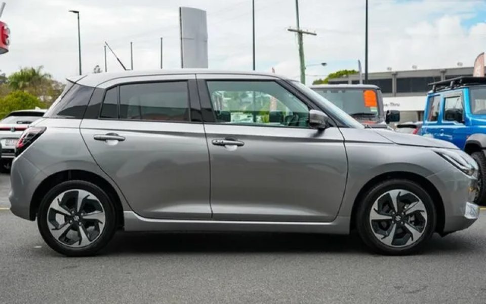 2025 Suzuki Swift UZ Hybrid GLX Premium Silver 1 Speed Constant Variable Hatchback
