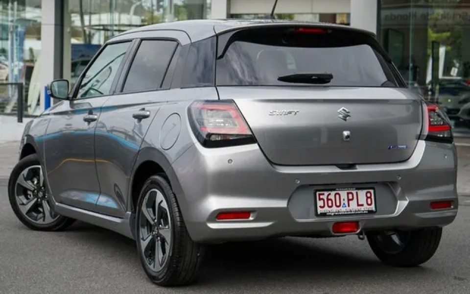 2025 Suzuki Swift UZ Hybrid GLX Premium Silver 1 Speed Constant Variable Hatchback
