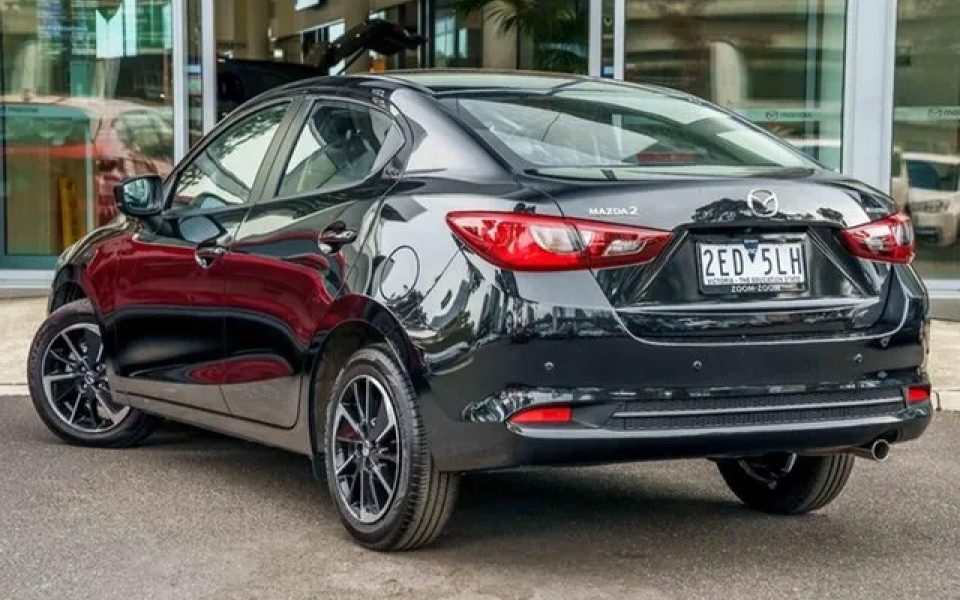 2025 Mazda 2 DL2SAA G15 SKYACTIV-Drive GT Jet Black 6 Speed Sports Automatic Sedan