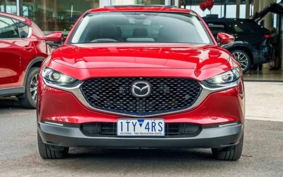 2021 Mazda CX-30 DM2WLA G25 SKYACTIV-Drive Astina Soul Red Crystal 6 Speed Sports Automatic Wagon