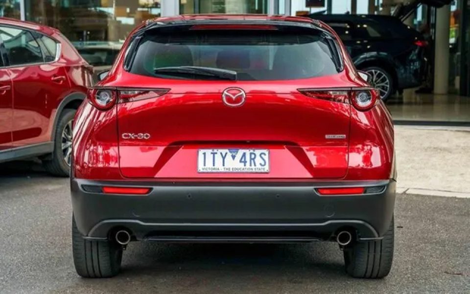 2021 Mazda CX-30 DM2WLA G25 SKYACTIV-Drive Astina Soul Red Crystal 6 Speed Sports Automatic Wagon