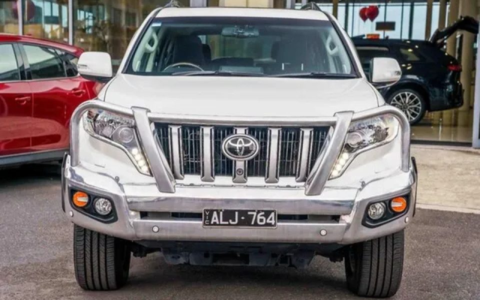 2017 Toyota Landcruiser Prado GDJ150R Kakadu Crystal Pearl 6 Speed Sports Automatic Wagon