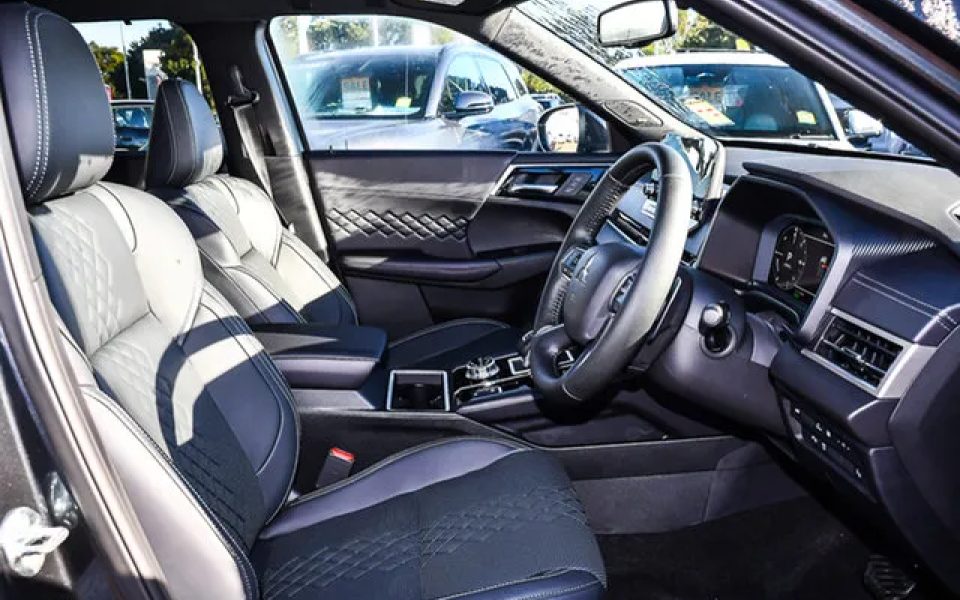 2025 Mitsubishi Outlander ZM MY24 Phev GSR (awd) Graphite Grey 1 Speed Automatic Wagon