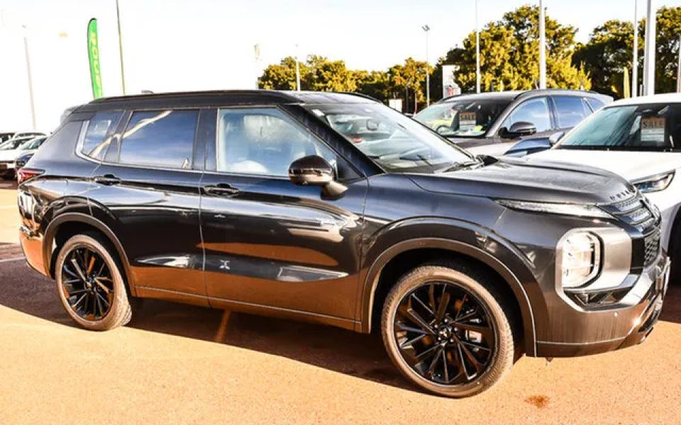 2025 Mitsubishi Outlander ZM MY24 Phev GSR (awd) Graphite Grey 1 Speed Automatic Wagon