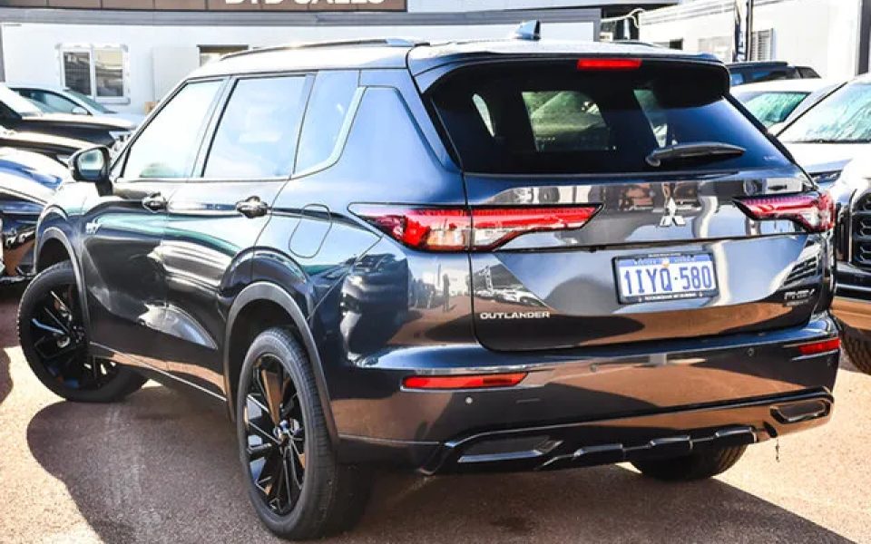 2025 Mitsubishi Outlander ZM MY24 Phev GSR (awd) Graphite Grey 1 Speed Automatic Wagon