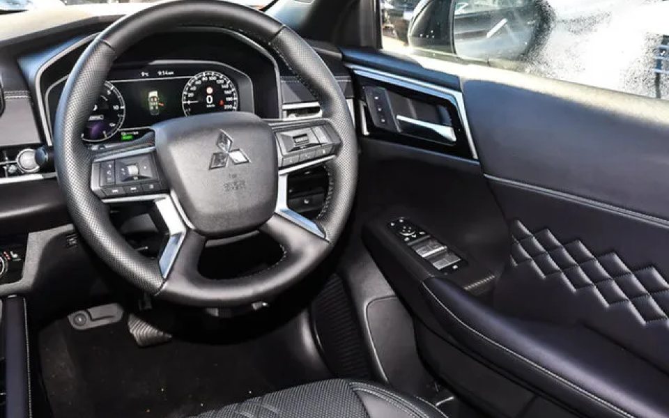 2025 Mitsubishi Outlander ZM MY24 Phev GSR (awd) Graphite Grey 1 Speed Automatic Wagon