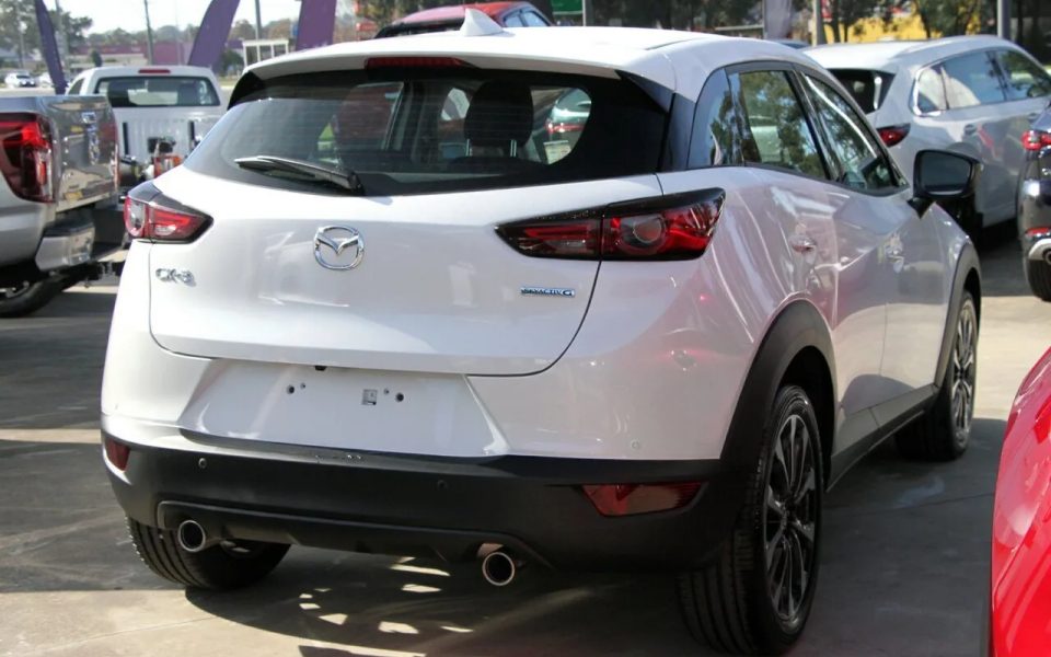 2026 Mazda CX-3 DK2W7A G20 SKYACTIV-Drive FWD Pure Snowflake White Pearl 6 Speed Sports Automatic
