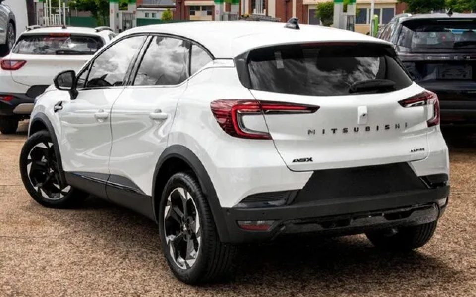 2025 Mitsubishi ASX XE 25MY Aspire DCT Crystal White 7 Speed Sports Automatic Dual Clutch Wagon