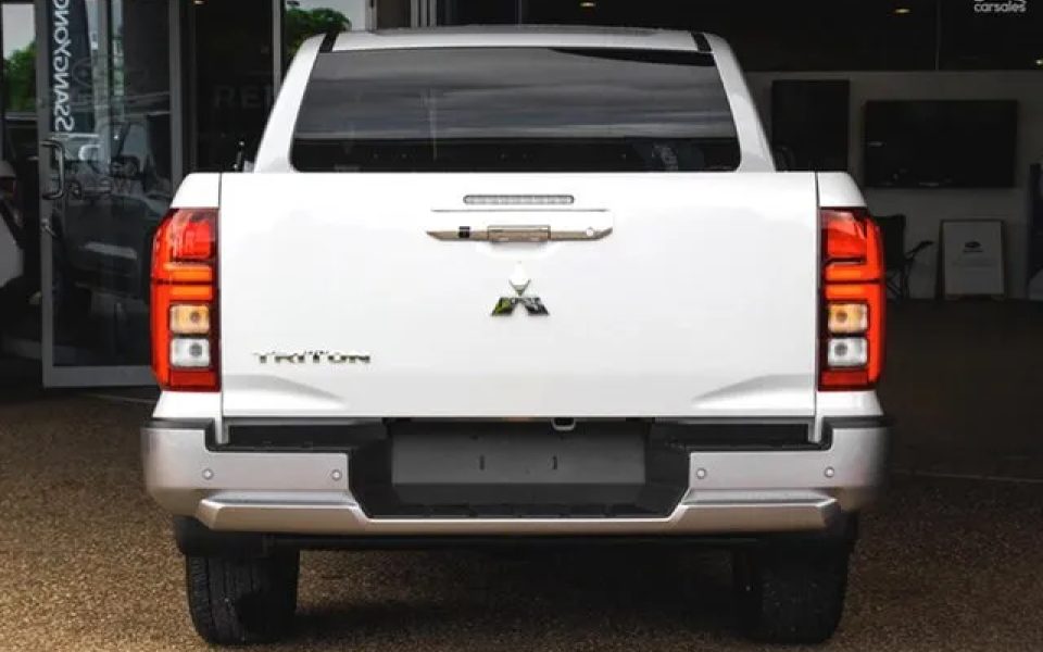 2025 Mitsubishi Triton MV MY25 GLS Pick-up Double Cab 4x4 White Diamond 6 Speed Sports Automatic