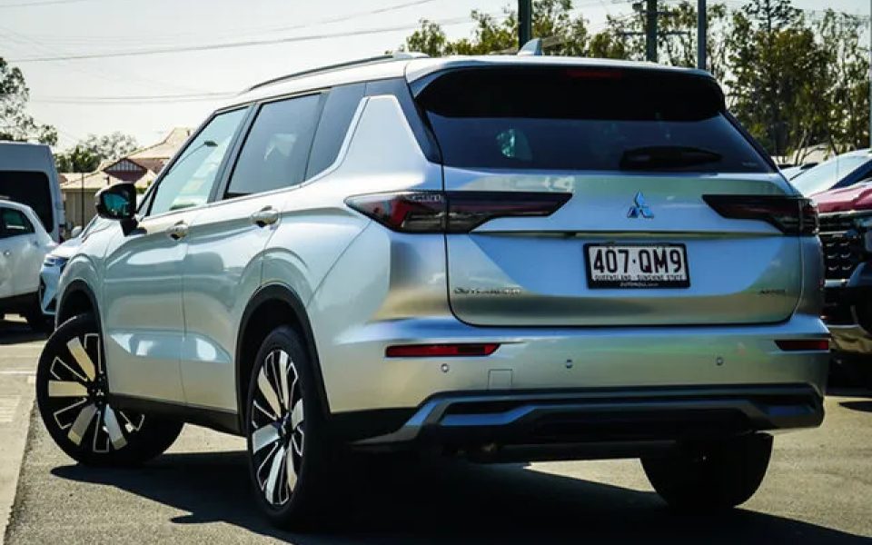 2025 Mitsubishi Outlander ZM MY25 Aspire AWD Sterling Silver 8 Speed Constant Variable Wagon