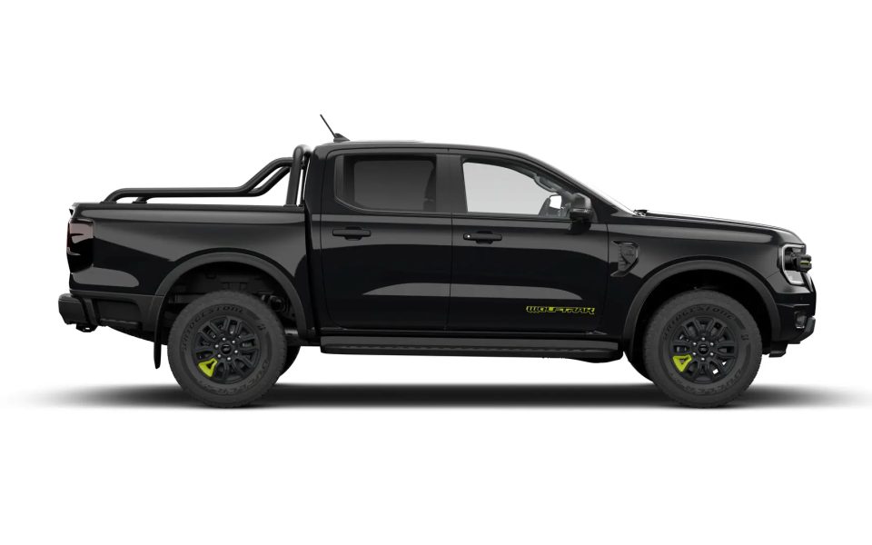 2026 Ford Ranger PY 2026.50MY Wolftrak Pick-up Double Cab FullTime 4WD DR Shadow Black 10 Speed