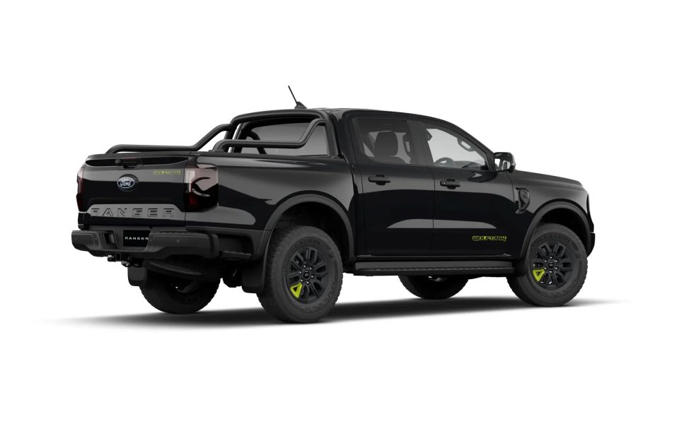 2026 Ford Ranger PY 2026.50MY Wolftrak Pick-up Double Cab FullTime 4WD DR Shadow Black 10 Speed