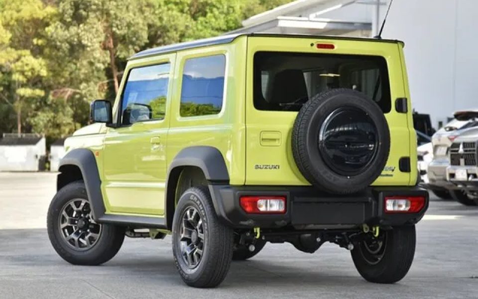 2025 Suzuki Jimny JB74 GLX Kinetic Yellow & Black 4 Speed Automatic Hardtop