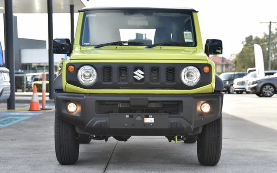 2025 Suzuki Jimny JB74 GLX Kinetic Yellow & Black 4 Speed Automatic Hardtop