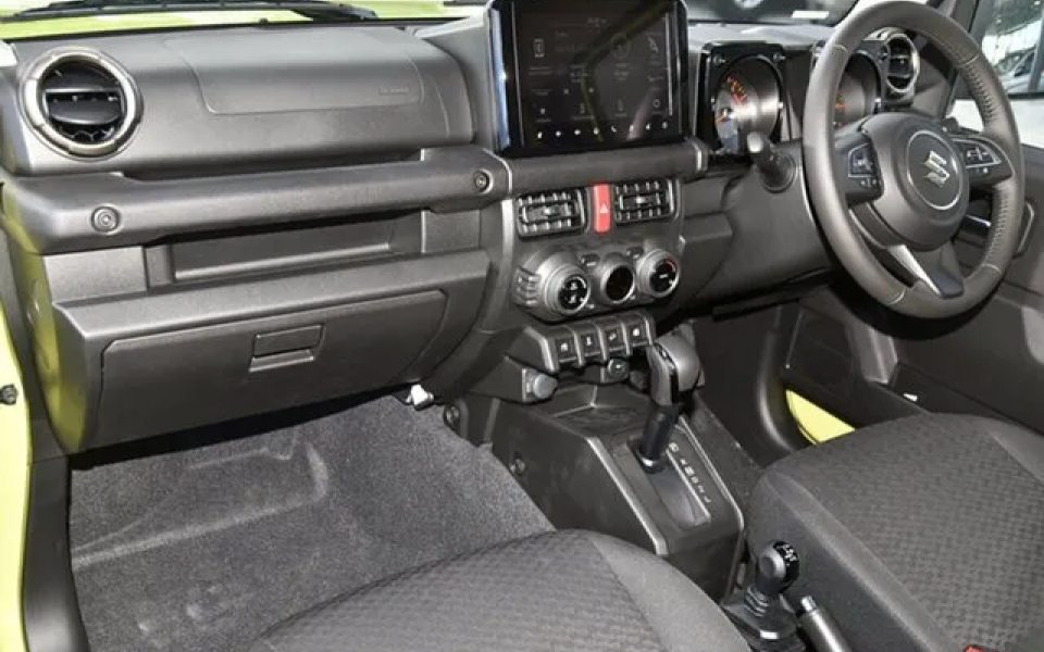 2025 Suzuki Jimny JB74 GLX Kinetic Yellow & Black 4 Speed Automatic Hardtop