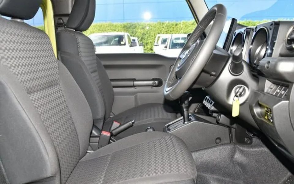 2025 Suzuki Jimny JB74 GLX Kinetic Yellow & Black 4 Speed Automatic Hardtop